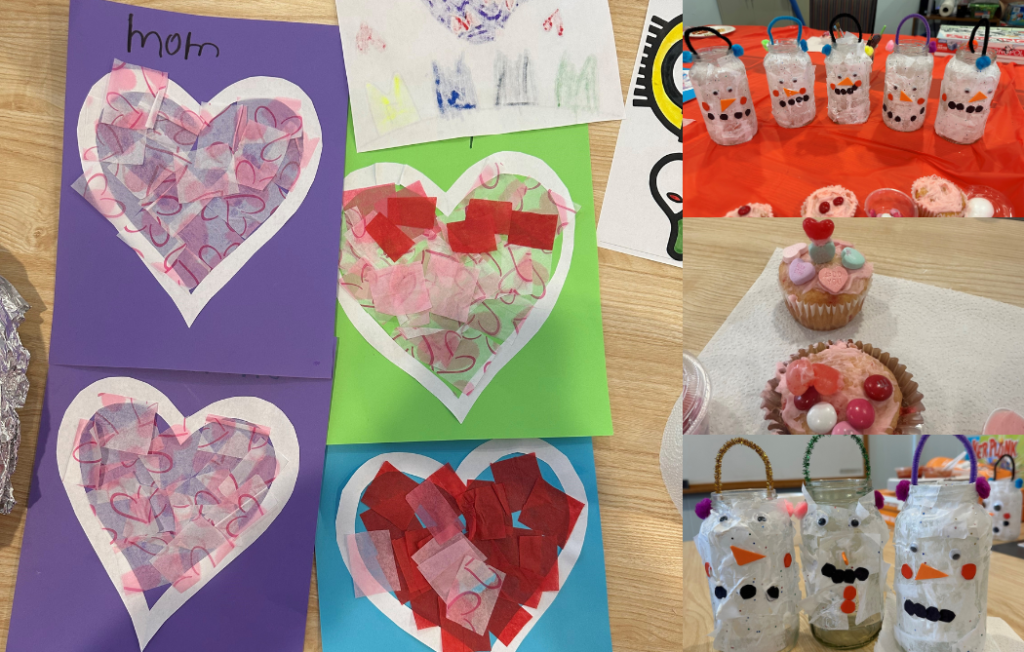 Kids in Butte Community-Based Services Celebrate Valentine’s Day