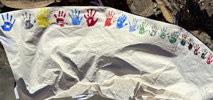 Native American Services Program Handprints