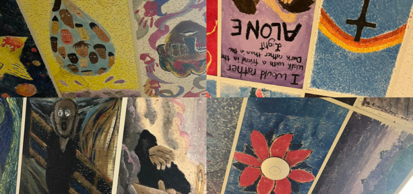 Yellowstone Academy Student Artwork Brings Learning to Life